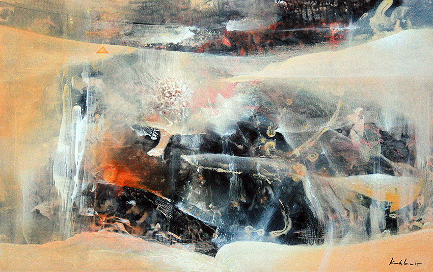 Spiritual eclectic dream lanscapes/ human serenity / Cosmic light explosion / Escape from mundane world