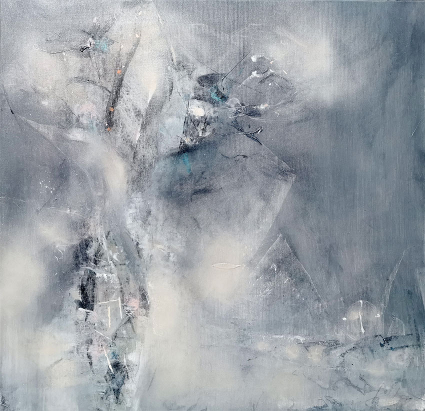 Ghostly enigmatic concrete inspiration still life signed Ovidiu Kloska / SOLD OUT