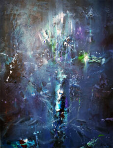 enigmatic blue still life O Kloska