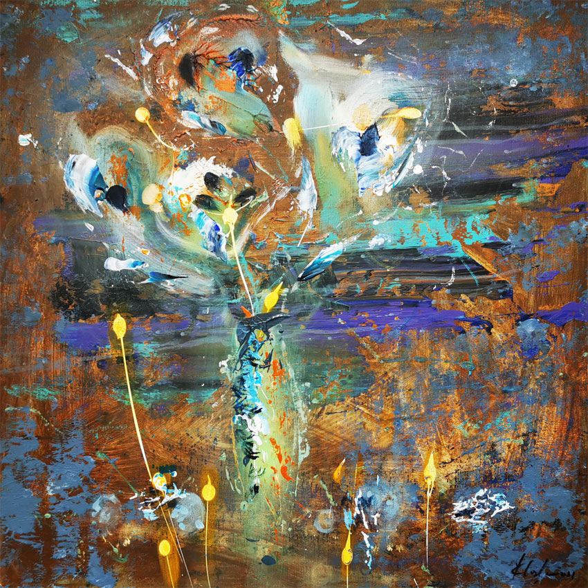 Rust raw found beauty enigmatic still life by O KLOSKA