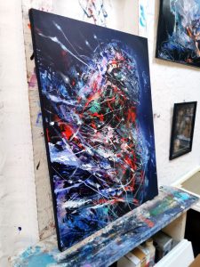 abstract angel