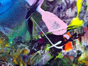 painting close detail