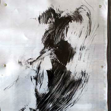 Mixed tehnique artworks on metal